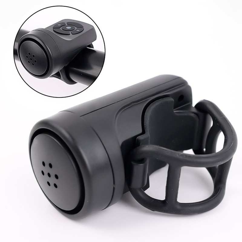 Chuông Điện 120dB Siêu Lớn An Toàn Kèm Sạc USB Cho Xe Đạp