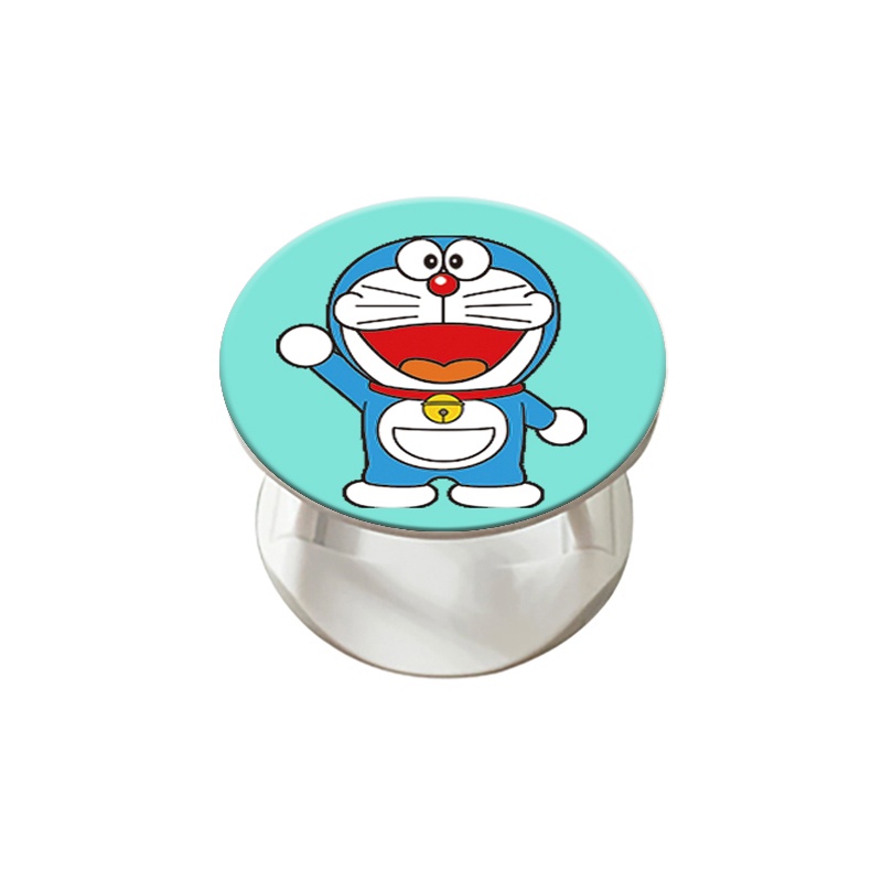 Giá đỡ điện thoại hình Doraemon dễ thương thích hợp cho iPhone 12 11 OPPO A9 2020 A12 A7 VIVO Y20