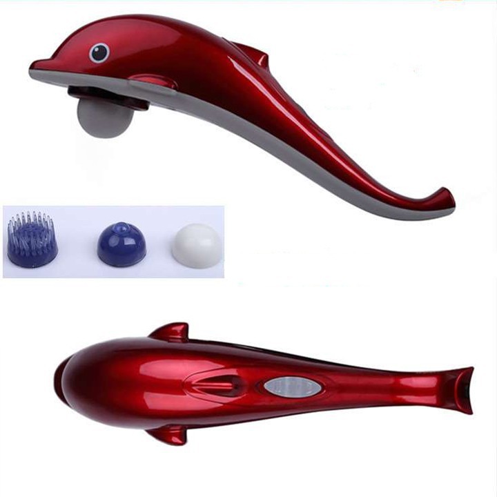 [SẢN PHẨM CHẤT LƯỢNG] Máy Massage Cá Heo Dolphin PL-608A + Tặng Đầu Massage