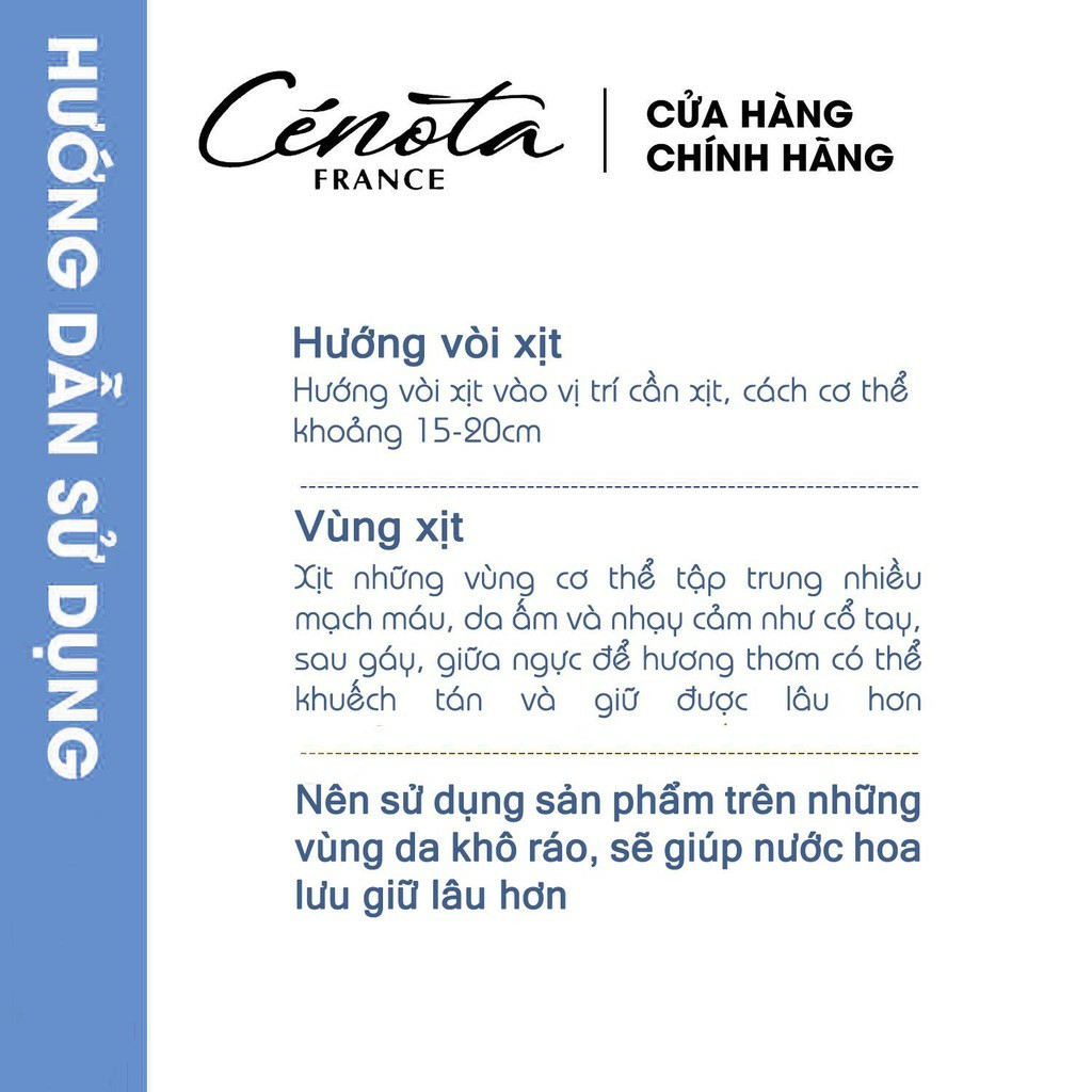 Nước hoa nam Cénota Delrico 50ml, nước hoa nam dạng xịt lưu hương lâu- Store Việt | BigBuy360 - bigbuy360.vn