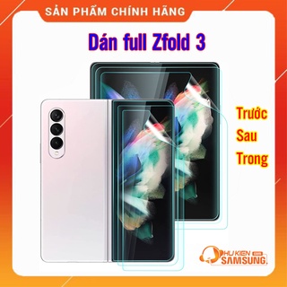 Miếng dán màn hình full cho Samsung Galaxy Z Fold 3 Pskin