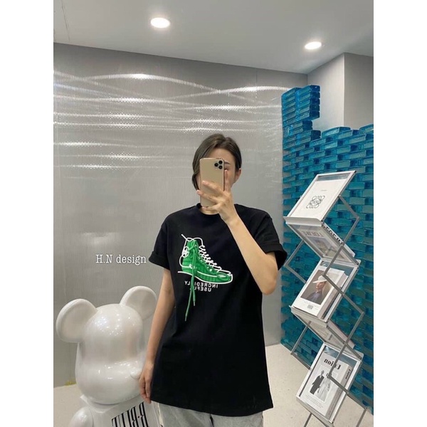 Áo phông giày xanh INC H2A778