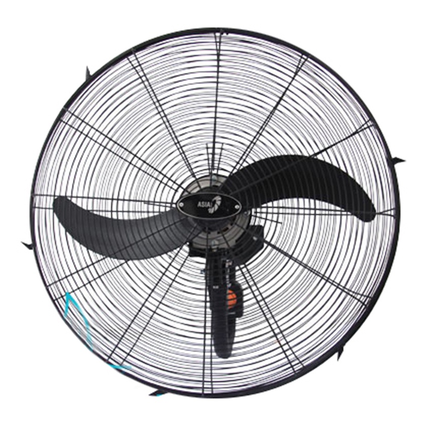 Quạt Treo Tường Công Nghiệp Asia L24001 - 24 Inch, Đen, 9.7kg