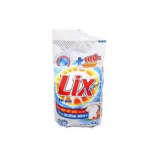 Bột Giặt Lix Extra 6Kg