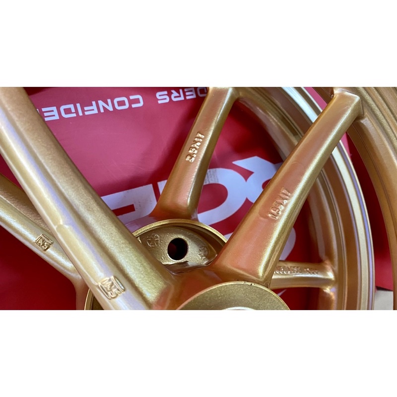 Mâm RCB 5 cây bản 1.85-2.5 bản zin / bản lớn ex135 2011 /LC5S