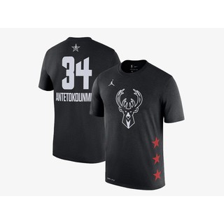 Áo phông bóng rổ All Star Milwaukee Bucks - Giannis Antetokounmpo