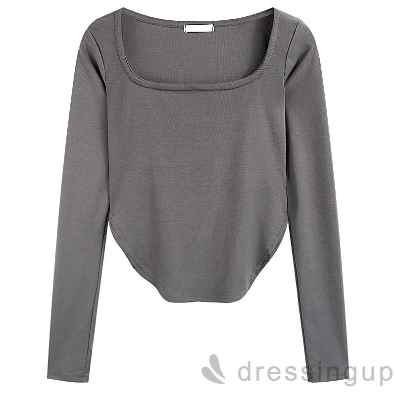 Áo thun tay dài thiết kế độc đáo thời trang cho nữ