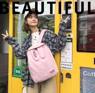 [ANDREA BACKPACK] Balo tai thỏ carrot siêu cutee
