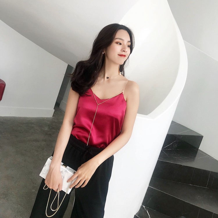 ÁO LỤA HAI DÂY ULZZANG - EMILYSHOP | BigBuy360 - bigbuy360.vn