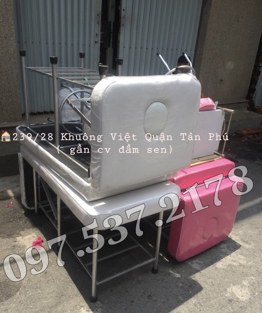 Giường nối mi phun xâm