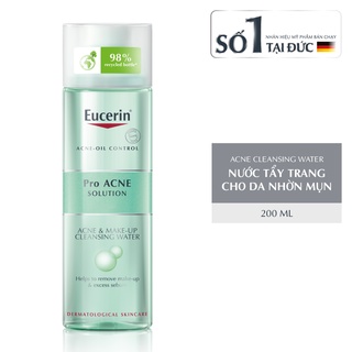 Nước tẩy trang Eucerin PROACNE  dành cho da mụn 200ml