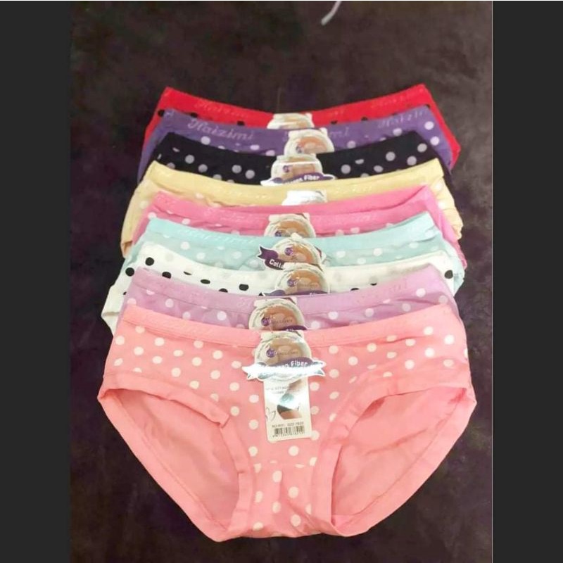 Quần lót Nữ chấm bi(size từ 40-48kg)