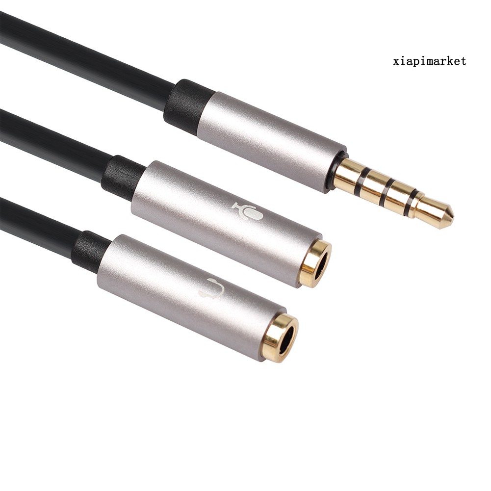 Dây Cáp Chia Cổng Âm Thanh 3.5mm Từ Male Sang Female