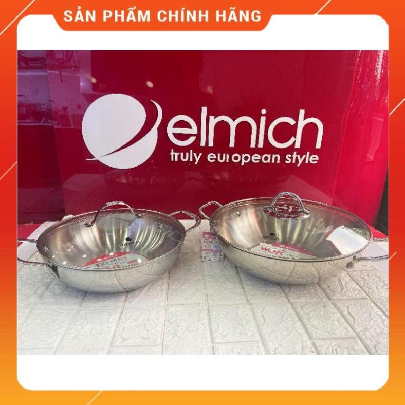 Chảo xào sâu lòng inox 304 elmich 3255