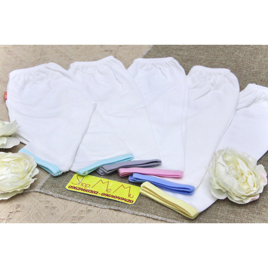 Quần Dài Sơ Sinh Cún Con Cotton Mềm Mịn