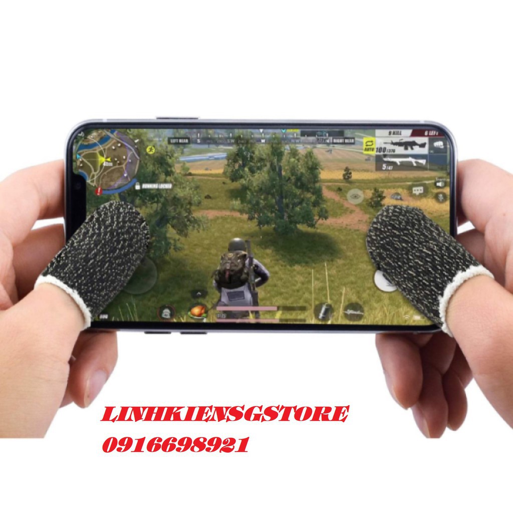 [Combo sốc] Hai Bao bọc ngón tay chống mồ hôi tay khi chơi game Freefire, PUBG, LQMB...