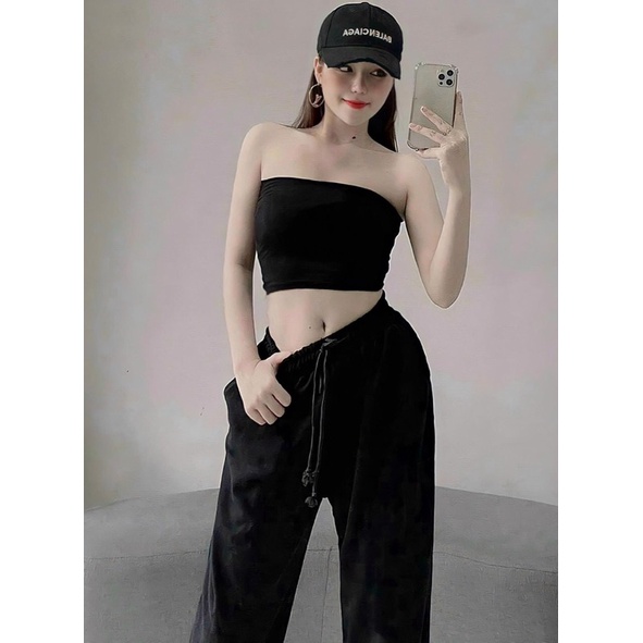 🌵ÁO ỐNG TRƠN THUN CO GIÃN HAI MÀU 🌵 Chizi Shop | BigBuy360 - bigbuy360.vn