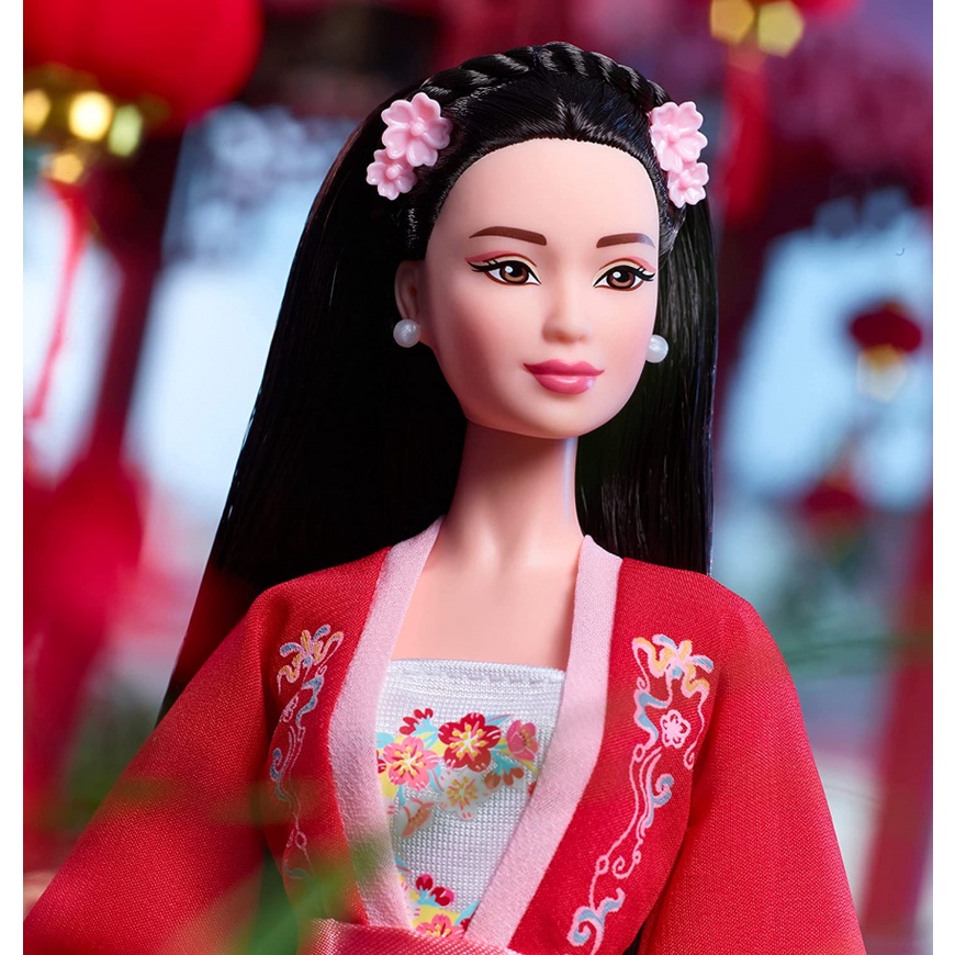 MỚI 2022 Búp Bê Barbie Signature Tết Cổ Truyền Châu Á Lunar New Year Doll