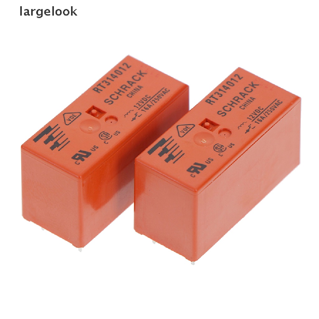 [Biglook] 2 Chiếc Nguyên Bản RT314012 8pins 12V RT314012 16a 250VAC Sch Crack Hồ Sơ Mới ♨Nóng Bỏng