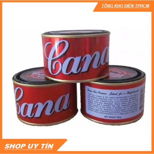 [Giá HỦY Diệt] Xi Đánh Bóng Sơn Xe Cana Car Cream 100g - 220g