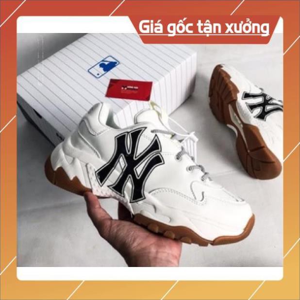 7NY Đế Nâu- Giày Thế Thao Nam Nữ NY Đế Nâu [BẢO HÀNH 1 NĂM –FULL BOX BILL]