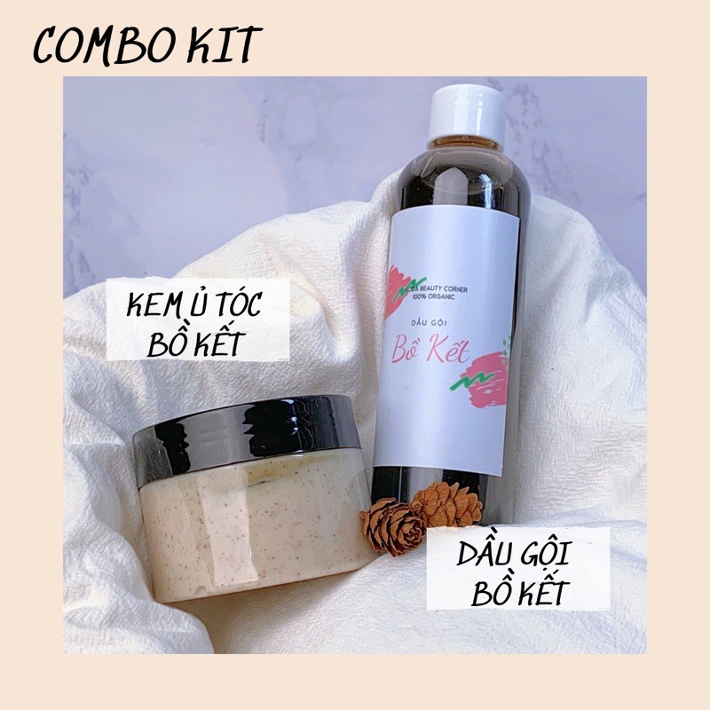 COMBO KIT - Bộ Sản Phẩm Chăm Sóc Tóc Dành Cho Đi Du Lịch - SODA Beauty Corner.