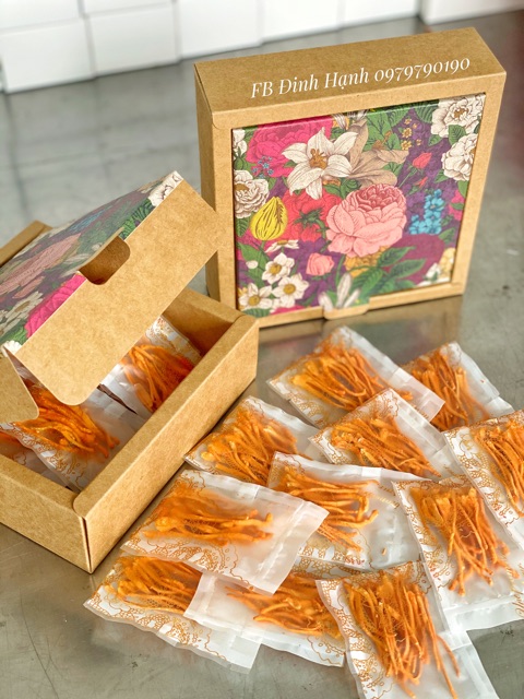 Đông Trùng Hạ Thảo Sấy thăng hoa - Dược chất cao - Tặng kèm trà hoa detox khi mua trên 2 sp | BigBuy360 - bigbuy360.vn