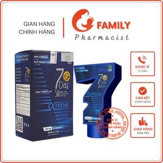 Giảm cân 7-day slim usa 30 viên