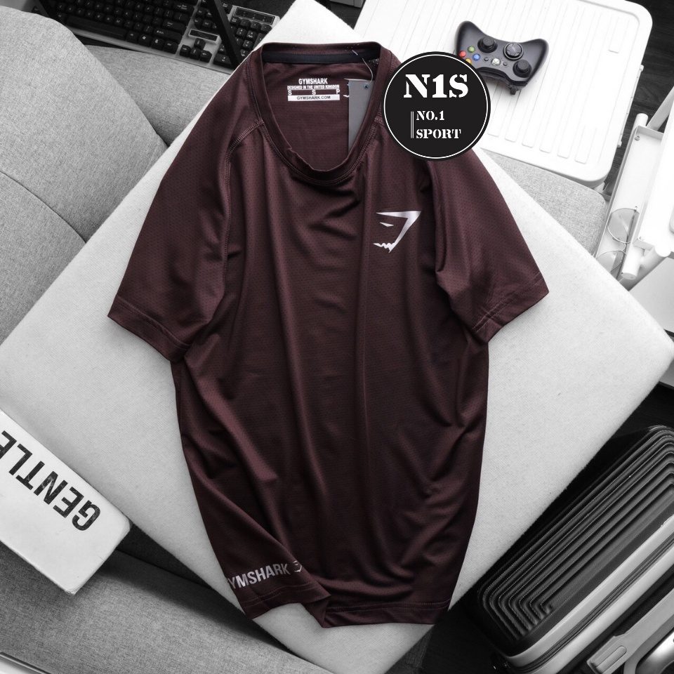 Áo thun Gymsharl Lỗ Kim Siêu Co Giãn