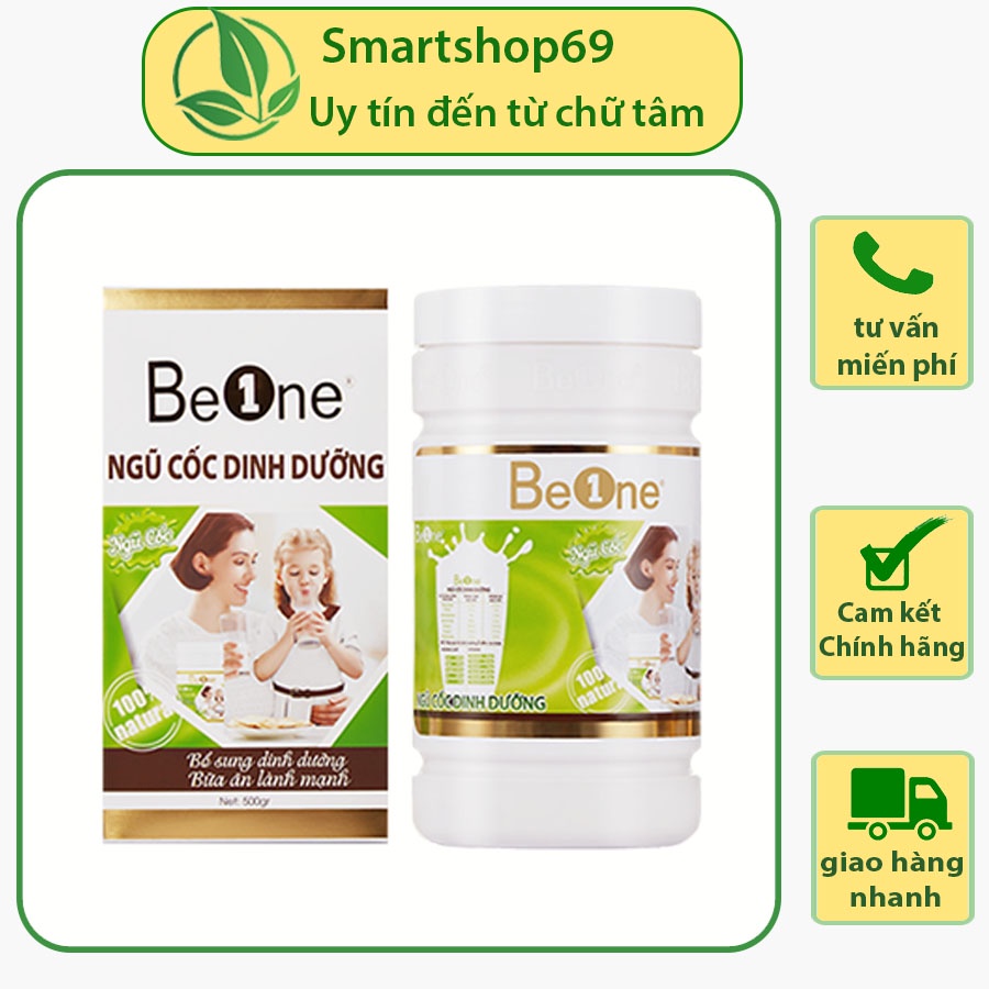 Ngũ Cốc Dinh Dưỡng Beone, tăng cân, lợi sữa đẹp da, tăng cường sức đề kháng, hộp 500Gr, HSD 2024