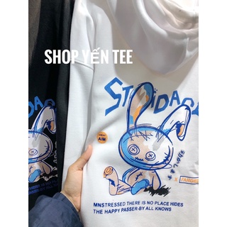 Áo hoodie thỏ ( ảnh thật)