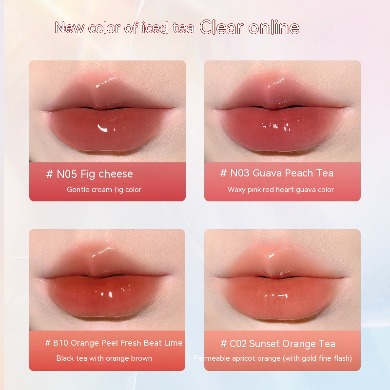 Son Môi JUDYDOLL Dạng Thạch Màu Nâu Tráng Gương Độc Đáo