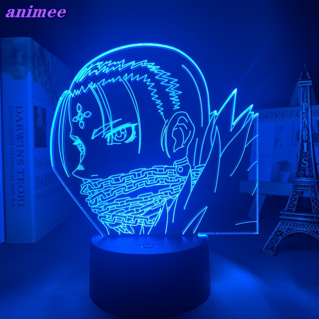 Đèn Led 3d Hình Truyện Tranh Hunter X Hunter Kulolo Bằng Acrylic Trang Trí Phòng Ngủ / Sinh Nhật / Kulolo + W * G
