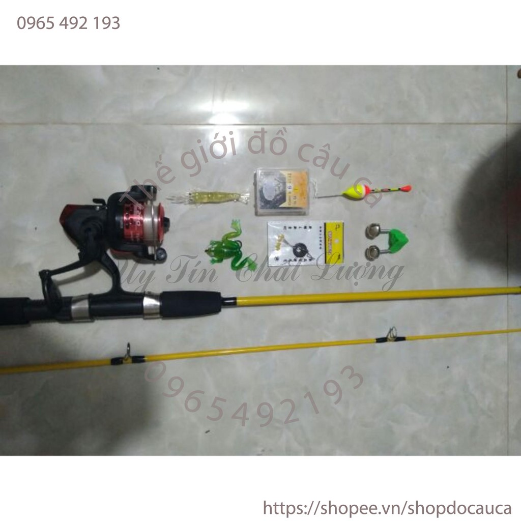 Bộ cần câu lure 2 khúc siêu bạo lực ( rẻ vô địch )