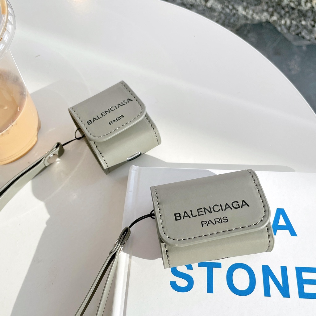 Balenciaga Vỏ Bảo Vệ Hộp Sạc Tai Nghe AirPods3 / 2021 / 3 / 2 Ốp