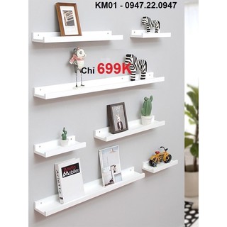 [GIÁ SẬP SÀN] TRỌN BỘ KỆ MỸ PHẨM NAIL TREO TƯỜNG CÓ GỜ CHẮN CHỐNG RỚT - ĐỂ ĐỒ TIÊN LỢI