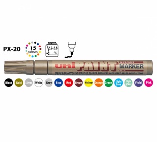 Bút sơn Uni Paint Px 20
