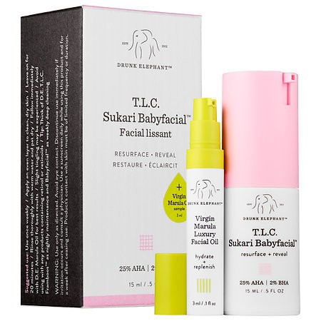 15ml Tẩy da hóa học Drunk Elephant TLC Sukari Babyfacial