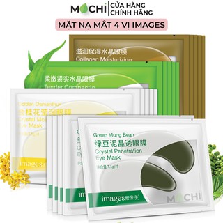 Mặt Nạ Mắt Giảm Quầng Thâm Dưỡng Da Vùng Mắt Collagen l Tảo Rong Biển Mask Images Bioaqua Nội Địa Trung MOCHI SHOP