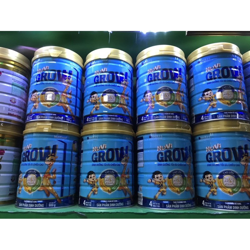 Nuvi GROW số 4 Dành cho trẻ trên 2 tuổi Hộp 900g