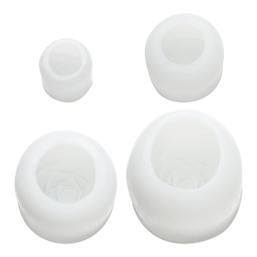 Khuôn Làm Đá Hình Hoa Hồng 3D Thủ Công
