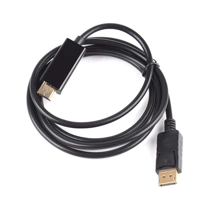 6FT 1.8m DisplayPort DisplayPort DP to HDMI Male M / M PC Audio Video Video HDTV Cable Adapter