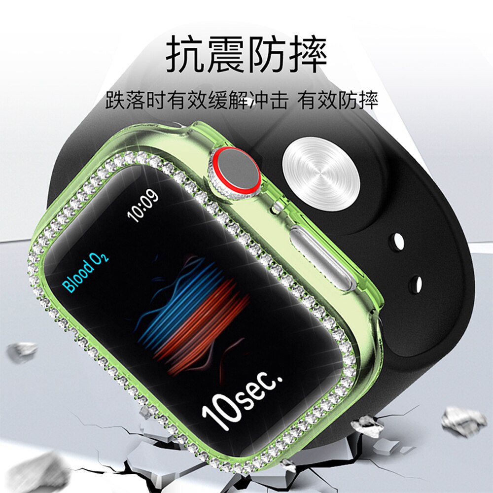 Ốp Bảo Vệ Mặt Đồng Hồ Thông Minh Apple Watch Serie 6 5 4 3 2 1 Se 44mm 40mm 42mm 38mm