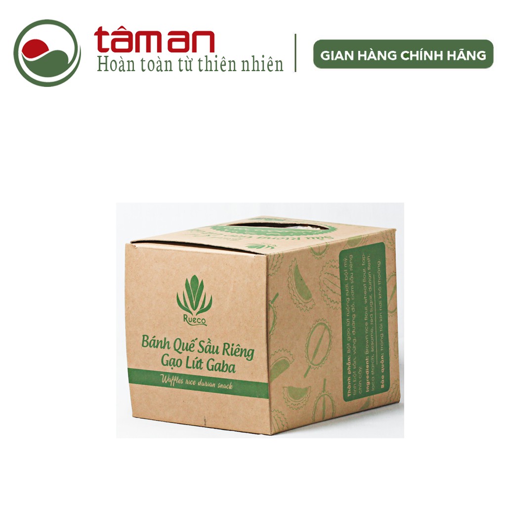 Bánh Quế Sầu Riêng Gạo Lứt Gaba 200gr