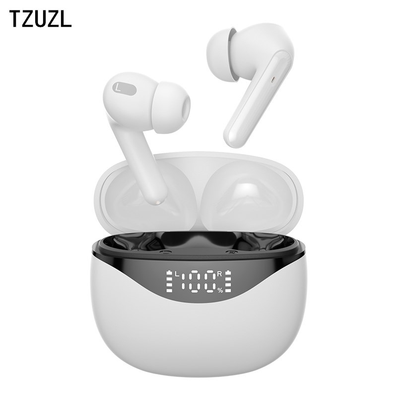 Tai nghe không dây TZUZL bluetooth 5.1 chống nước giảm tiếng ồn tích hợp micro