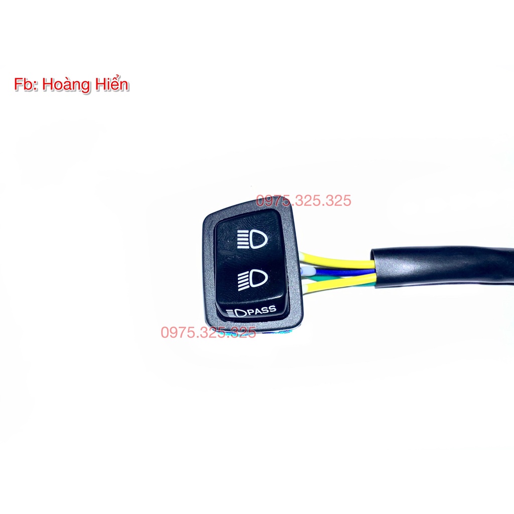 Công tắc passing NVX 155 sirius fi jupiter finn grande - nút ct pass AEROX ex135, janus yamaha nvx155 aerox155 Seido
