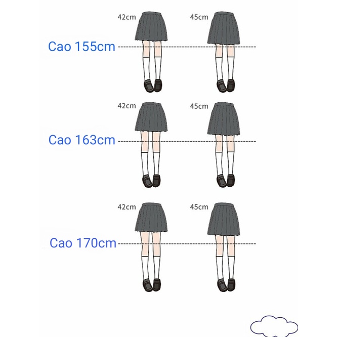 Sét JK 7 Móm Váy Kẻ 42cm Bling Bling, Aó,  Nơ,Buộc tóc, Bảng Tên, Móc