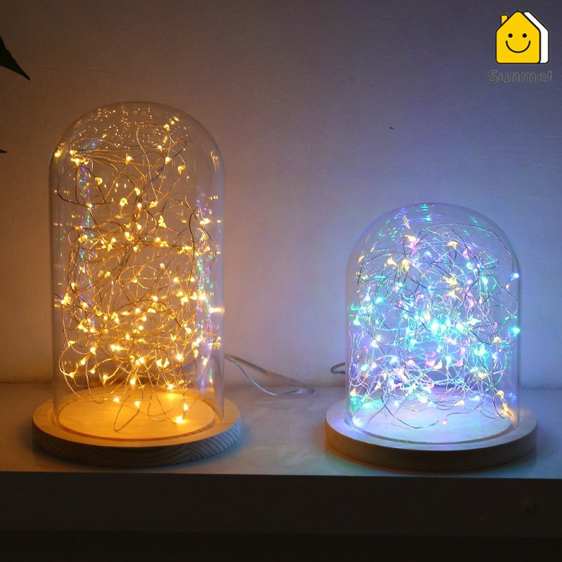 Dây đèn Led fairylight ,dây đèn đom đóm 5 mét dùng pin