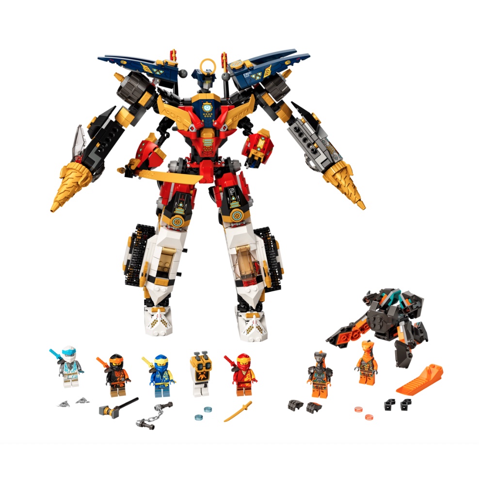 Lego HaHa - Lego Ninjago - Siêu Chiến Giáp Hợp Thể - Ninja Ultra Combo Mech - 71765