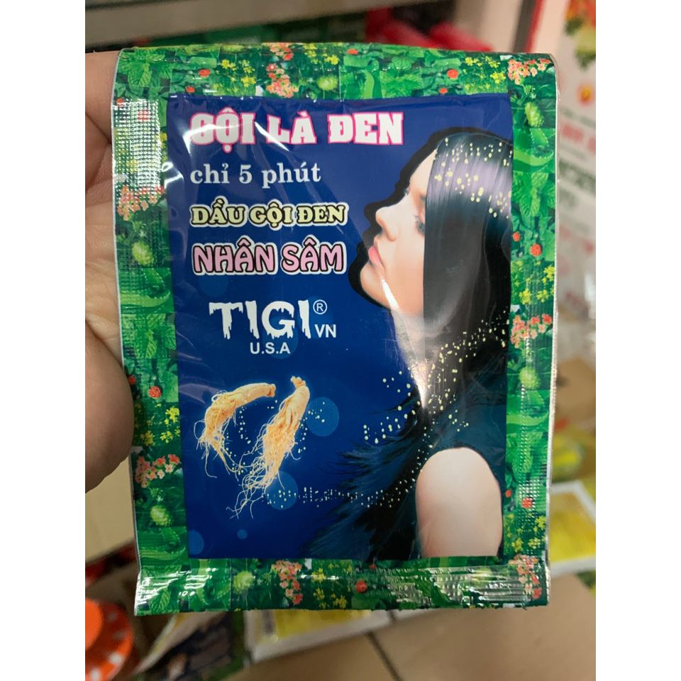 Dầu Gội Đen Tóc Black Hair Shampoo - Gội Là Đen